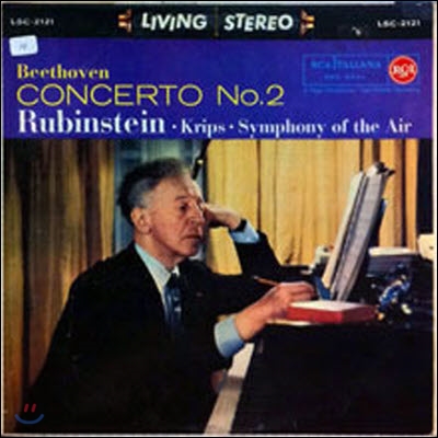 [중고] [LP] Artur Rubinsrein, Josef Krips / Beethoven : Concerto No. 2 (수입/lsc2121))
