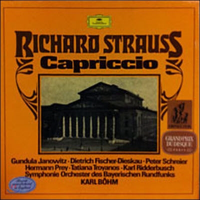 [중고] [LP] Karl Bohm, Gundula Janowitz, Dietrich Fischer- Dieskau / R.Strauss : Capriccio (수입/하드박스/3LP/2721188)