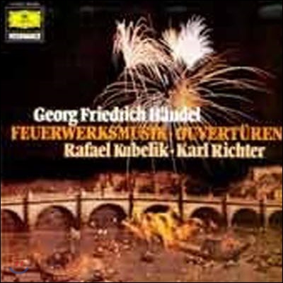 [중고] [LP] Rafael Kubelik, Karl Richter / Handel : Feuerwerksmusik 왕궁의 불꽃놀이 음악, Ouverturen 서곡 (selrg845)