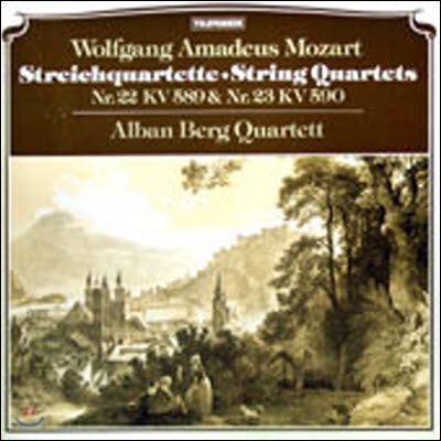 [중고] [LP] ALBAN BERG QUARTETT / MOZART : STRING QUARTETS (stcr005)