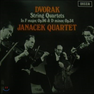 [중고] [LP] Janacek Quartet / Dvorak : String Quartets "America" (sel0062)