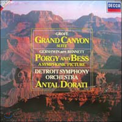 [중고] [LP] Antal Dorati / Grofe: Grand Canyon Suite; Gershwin: Porgy &amp; Bess (selrd565)