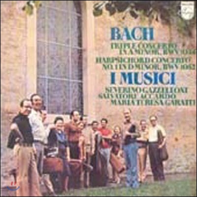 [중고] [LP] I Musici / Bach : Triple Concerto, Harpsichord Concerto No.1 In D Minor (sel100459)