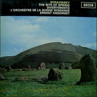 [중고] [LP] Ernest Ansermet(에르네스트 앙세르메) / Stravinsky : The Rite of Spring 발레음악 (sel0082)