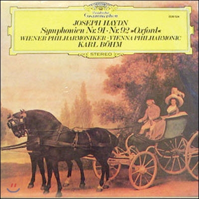 [중고] [LP] Karl Bohm / Haydn : Symphonien Nr.91, Nr.92 Oxford (sel200314)