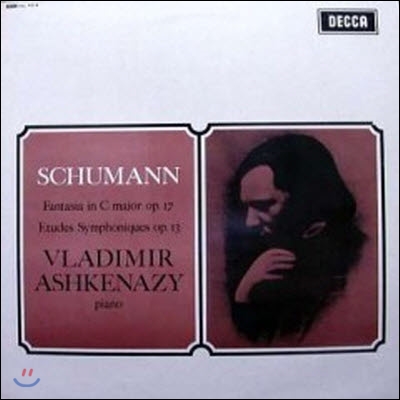 [중고] [LP] Vladimir Ashkenazy / Schumann : Fantasia in C/Etudes Symphoniques (sel0343)