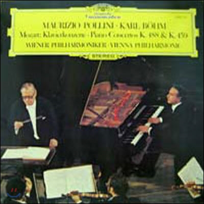 [중고] [LP] Maurizio Pollini, Karl Bohm / Mozart : Klavierkonzerte K.488 & 459 (sel200285)