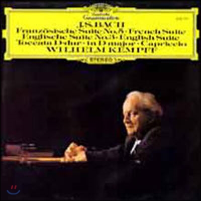 [중고] [LP] Wilhelm Kempff / Bach : French Suite, English Suite, Toccata in D, Capriccio (sel200305)