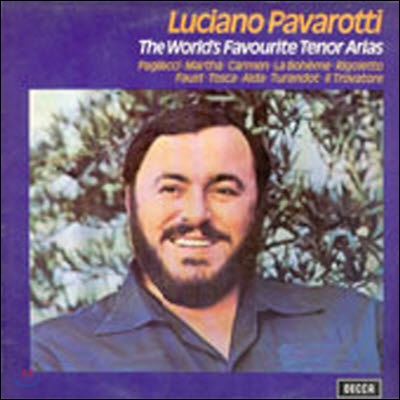 [중고] [LP] Luciano Pavarotti / The World's Favourite Tenor Arias  (sel0285)