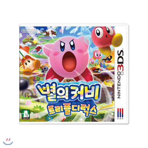 [닌텐도3DS 타이틀]별의커비 트리플디럭스