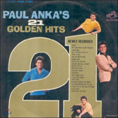 [중고] [LP] Paul Anka / Paul Anka&#39;s 21 Golden Hits