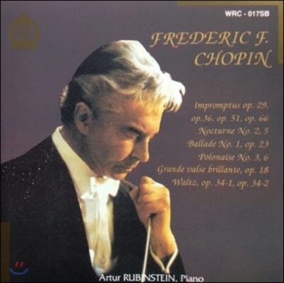 [중고] Artur Rubinstein / Chopin: Impromptus, Nocturne (wrc017sb)