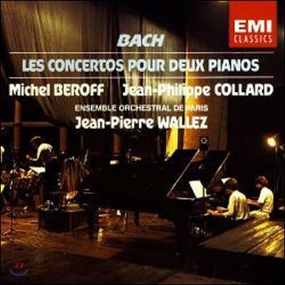 [중고] Beroff, Collard, Wallez / Bach:Concertos For Two Pianos (수입/cdc7479222)