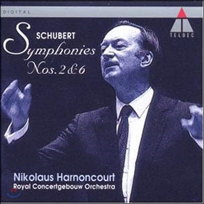 [중고] Nikolaus Harnoncourt / Schubert : Symphonies Nos.2&amp;6 (수입/4509975102)