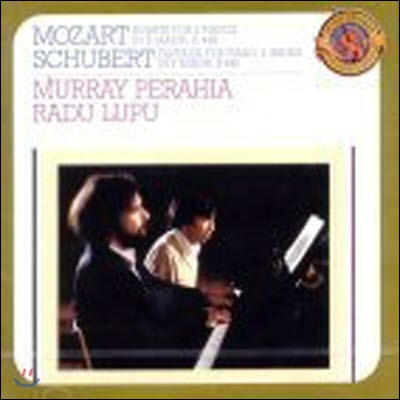 [중고] Murray Perahia, Radu Lupu / Mozart : Sonata for 2 Pianos K.448, Schubert : Fantasia for Piano 4 Hands D.940) (cck8232)