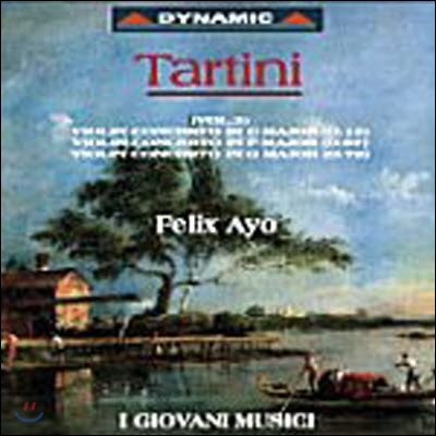 [중고] Felix Ayo / Tartini : Violin Concertos, Vol. 3 (수입/cds163)