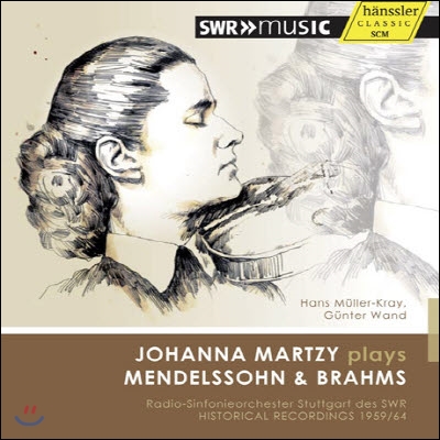[중고] Johanna Martzy / Johanna Martzy Plays Mendelssohn & Brahms (수입/cd94226)