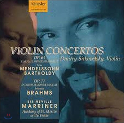 [중고] Dmitry Sitkovetsky / Mendelssohn,  Brahms: Violin Concertos (수입/cd98934)