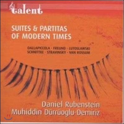 [중고] Daniel Rubenstein, Muhiddin Durruoglu-Demiriz / Suites &amp; Partits of Modern Times (수입/dom2910125)