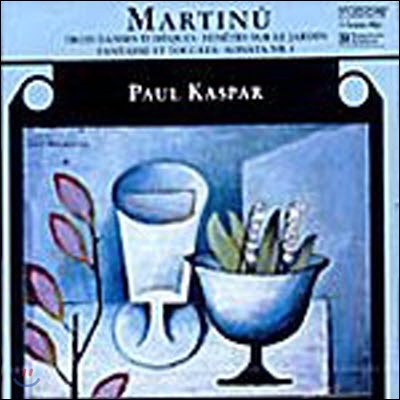 Paul Kaspar / Martinu : Piano Works I (수입/미개봉/tudor7054)