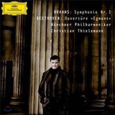 [중고] Christian Thielemann / Brahms : Symphony No.1 & Beethoven : Egmont Overture (dg7500)