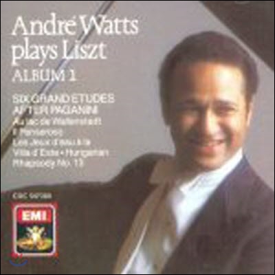 [중고] Andre Watts / Andre Watts Palys Liszt Album 1 (수입/077776459929)