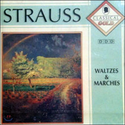 [중고] Carl Michalski / Strauss : Waltzes &amp; Marches (수입/clglux014))