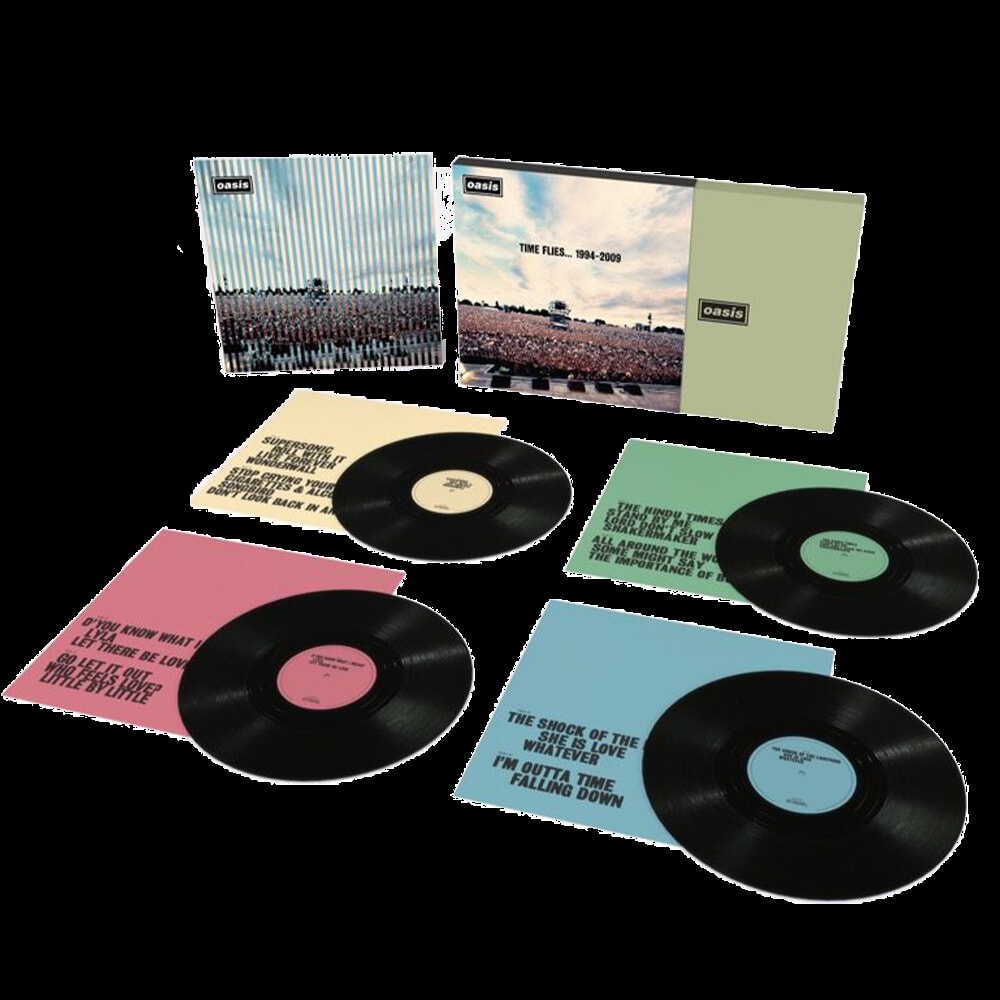 Oasis (오아시스) - Time Flies... 1994-2009 [4LP 박스세트]