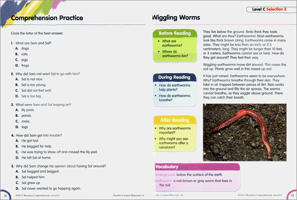 Reading Comprehension Level C : Student Book with CD