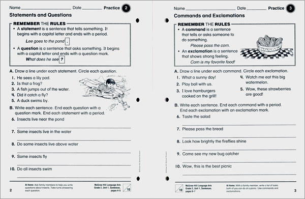 Macmillan McGraw-Hill Language Arts Level 2 : Practice Book