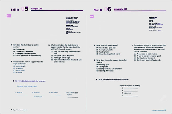 Building Skills for the TOEFL iBT Listening : Beginning