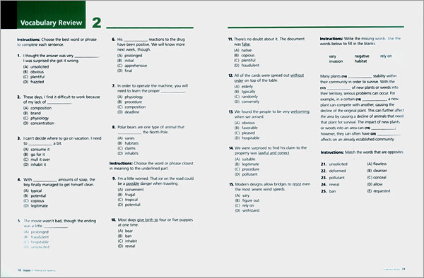 Developing Skills for the TOEFL iBT Speaking : Intermediate