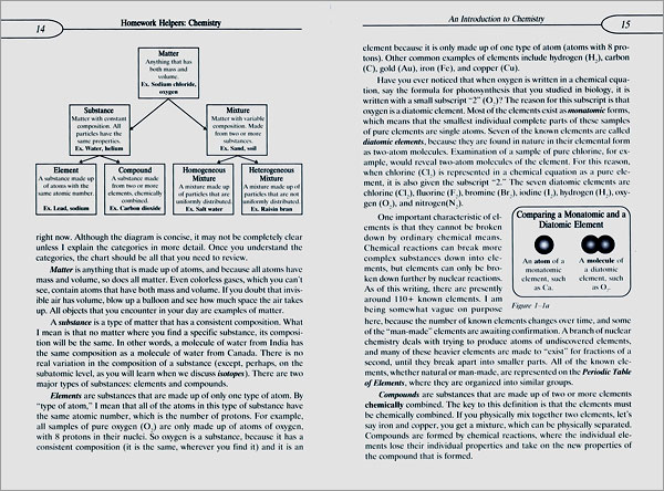 Homework Helpers : Chemistry