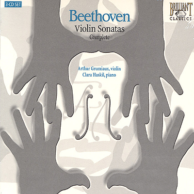 베토벤 : 바이올린 소나타 전곡집 - 아르투르 그뤼미오, 클라라 하스킬