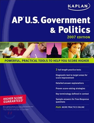 Kaplan AP U.S. Government &amp; Politics 2007 (Paperback)