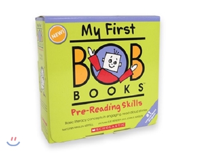 My First Bob Books - Pre-Reading Skills Box Set Phonics, Ages 3 and Up, Pre-K (Reading Readiness)