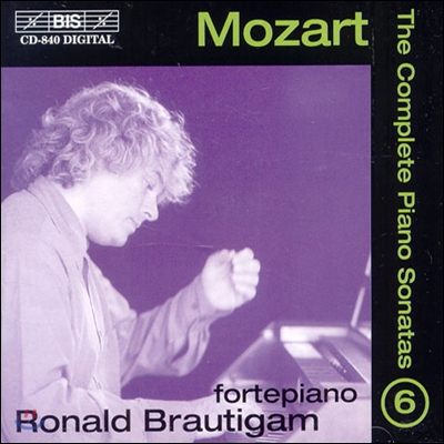 Ronald Brautigam 모차르트: 피아노 소나타 6집 (Mozart: The Complete Piano Sonatas Vol.6)