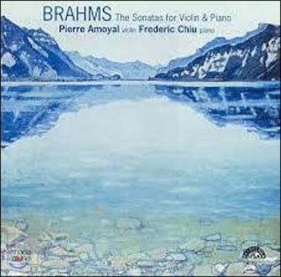 [중고] Pierre Amoyal, Frederic Chiu / Brahms: The Sonatas for Violin &amp; Piano (수입/hmu907272)