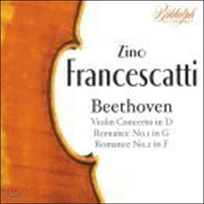 [중고] Zino Francescatti / Beethoven : Violin Concerto, Romance No.1 & 2 (수입/802052)