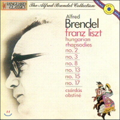 Alfred Brendel / Liszt: Hungarian Rhapsodies (미개봉/oovc5020)