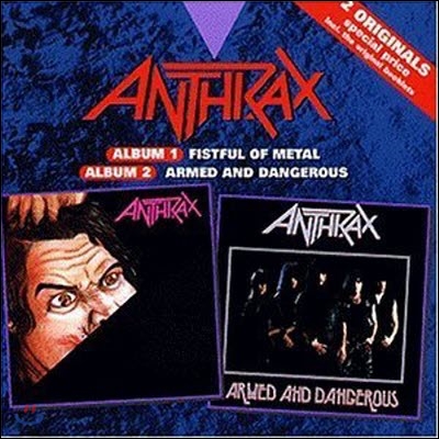 [중고] Anthrax / Armed &amp; Dangerous, Fistful Of Metal (2CD/수입)