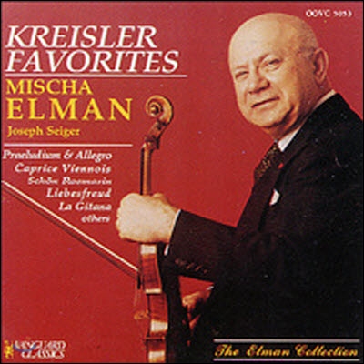 [중고] Mischa Elman, Joseph Seiger / Kreeisler Favorites (oovc5053)