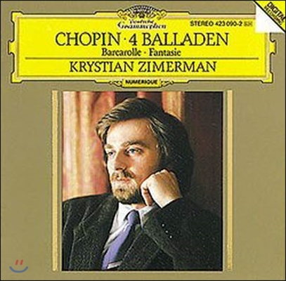 [중고] Krystian Zimerman / 쇼팽 : 발라드 전곡집 (Chopin : 4 Ballades) (수입/4230902)