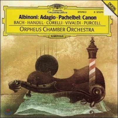 [중고] Orpheus Chamber Orchestra / 알비노니 : 아다지오 & 파헬벨 : 캐논 (Albinoni : Adagio & Pachelbel : Canon) (수입/d125270)