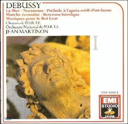 [중고] Jean Martinon / Debussy: Complete Orchestral Works 1 (La Mer, Nocturnes, Prelude a L'apres-midi d'un Faune, Marche Ecossaise, Berceuse Heroique, Musiques Pour le Roi Lear) (수입/cdm7695872)