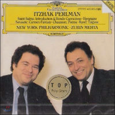 [중고] Itzhak Perlman, Zubin Mehta / Saint-Saens, Sarasate, Chausson, Ravel (dg0330)