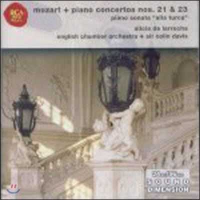 [중고] Colin Davis, Alicia de larrocha /  Mozart : Piano Concerto No.21-23 (수입/09026639772)