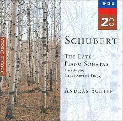 [중고] Andras Schiff / Franz Schubert : PIano Sonata D 958-960 (2CD/수입/4751842)