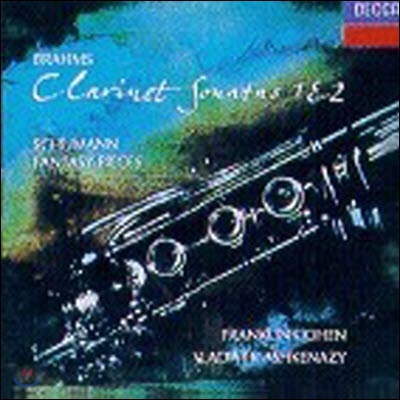 [중고] FRANKLIN COHEN, VLADIMIR ASHKENAZY / BRAHMS &amp; SCHUMANN : CLARINET SONATAS, FANTASY PIECES (수입/4301492)