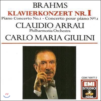 [중고] Carlo Maria Giulini, Claudio Arrau / Claudio Arrau plays Brahms Piano Concert No. 1 (수입/724347165924)